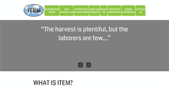 Desktop Screenshot of item.org